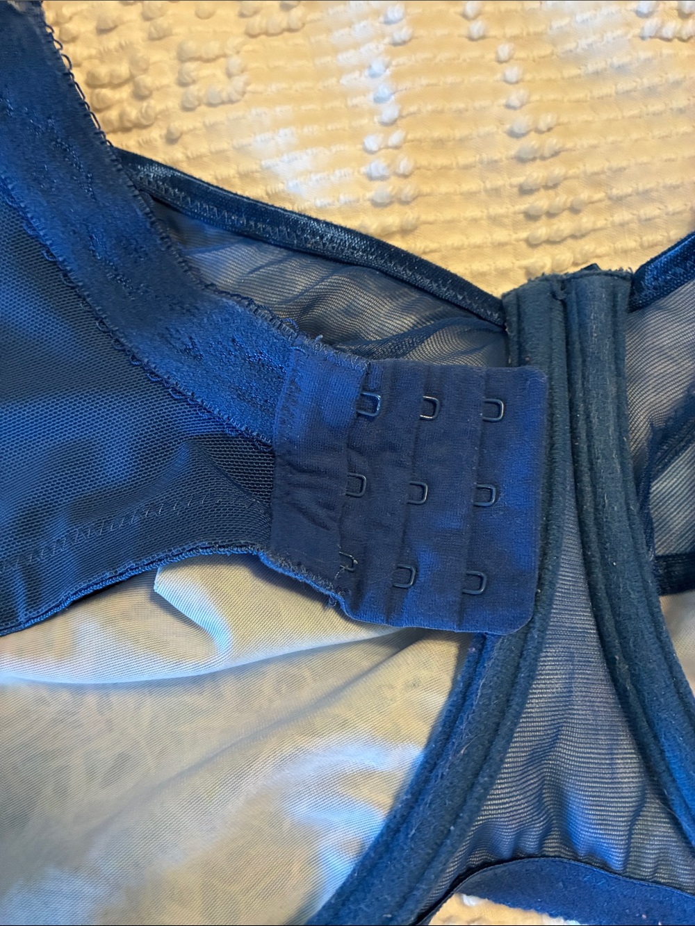 Goddess Navy Multicolor Feather-Print Underwire Bra - Picture 4 of 5